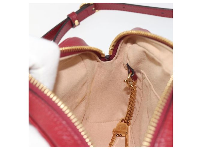 GUCCI Micro GG Supreme Doraemon Collaboration PVC Beige Gold 647784 Auth 196088M D'oro - vista 23