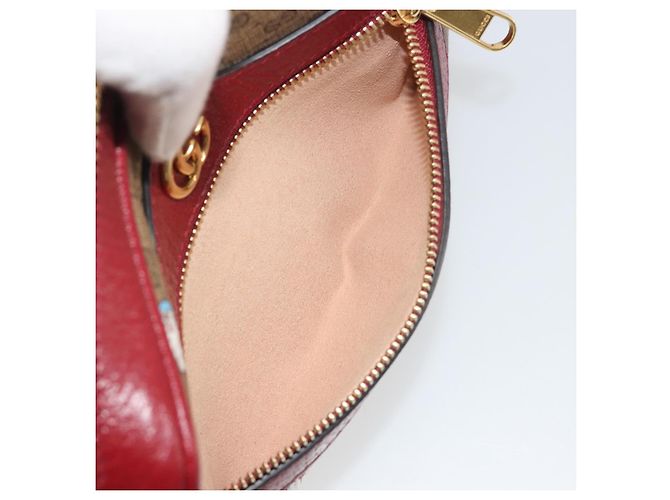 GUCCI Micro GG Supreme Doraemon Collaboration PVC Beige Gold 647784 Auth 196088M D'oro - vista 26