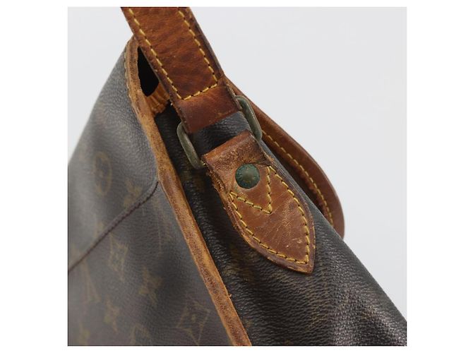 LOUIS VUITTON Monogram Gibeciere MM Shoulder Bag M42247 LV Auth 197052 Monogramma - vista 10