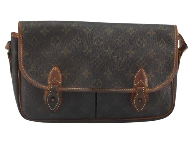 LOUIS VUITTON Monogram Gibeciere MM Shoulder Bag M42247 LV Auth 197052 Monogramma - vista 13