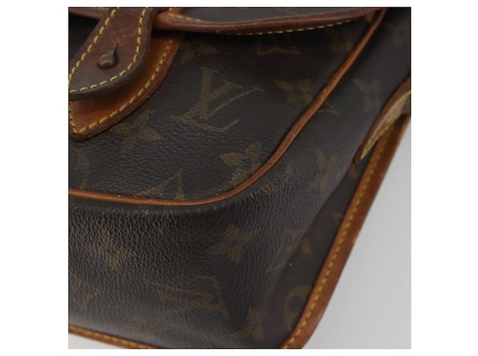 LOUIS VUITTON Monogram Gibeciere MM Shoulder Bag M42247 LV Auth 197052 Monogramma - vista 15