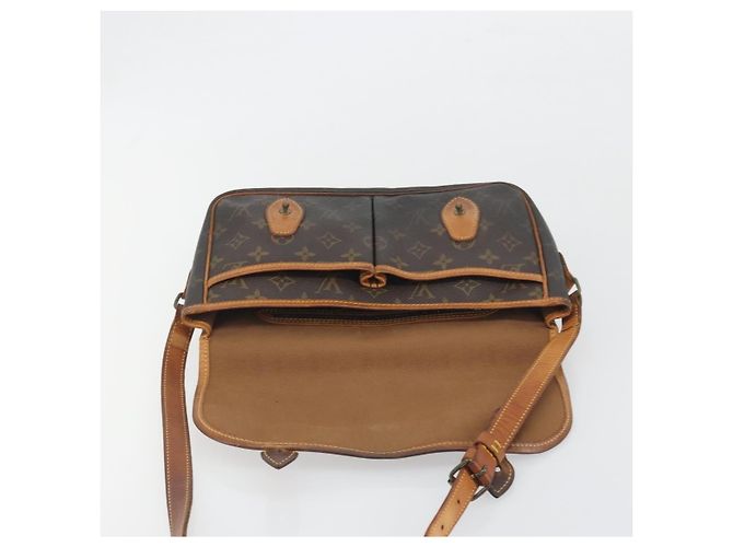 LOUIS VUITTON Monogram Gibeciere MM Shoulder Bag M42247 LV Auth 197052 Monogramma - vista 19