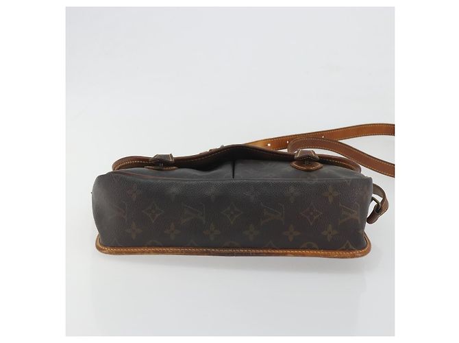 LOUIS VUITTON Monogram Gibeciere MM Shoulder Bag M42247 LV Auth 197052 Monogramma - vista 5