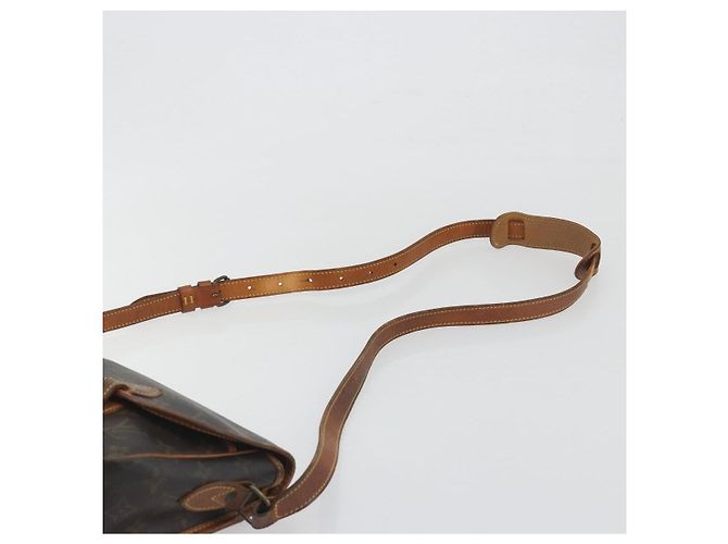 LOUIS VUITTON Monogram Gibeciere MM Shoulder Bag M42247 LV Auth 197052 Monogramma - vista 8