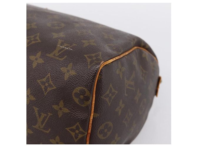 LOUIS VUITTON Monogram Speedy 25 Hand Bag M41528 LV Auth 198256 Monogramma - vista 14