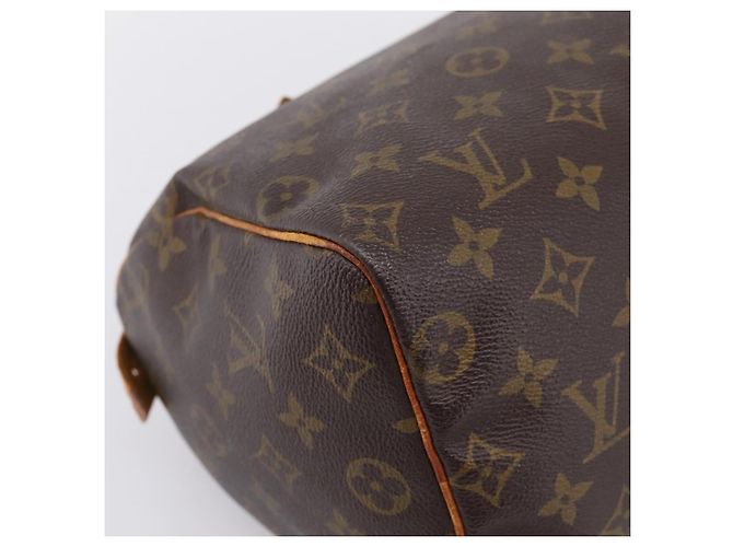 LOUIS VUITTON Monogram Speedy 25 Hand Bag M41528 LV Auth 198256 Monogramma - vista 15