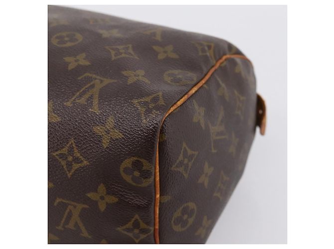 LOUIS VUITTON Monogram Speedy 25 Hand Bag M41528 LV Auth 198256 Monogramma - vista 16