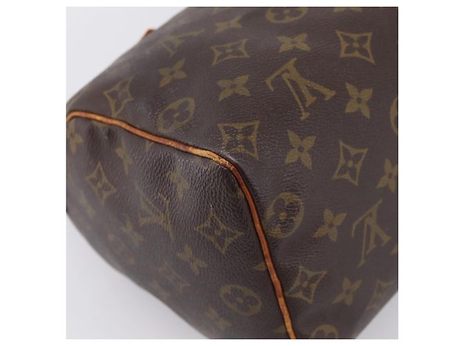 LOUIS VUITTON Monogram Speedy 25 Hand Bag M41528 LV Auth 198256 Monogramma - vista 9