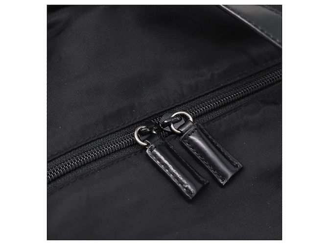 Borsa Tote PRADA Nylon Black Silver Auth mr2834 Nero Argento - vista 10