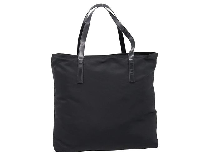 Borsa Tote PRADA Nylon Black Silver Auth mr2834 Nero Argento - vista 2
