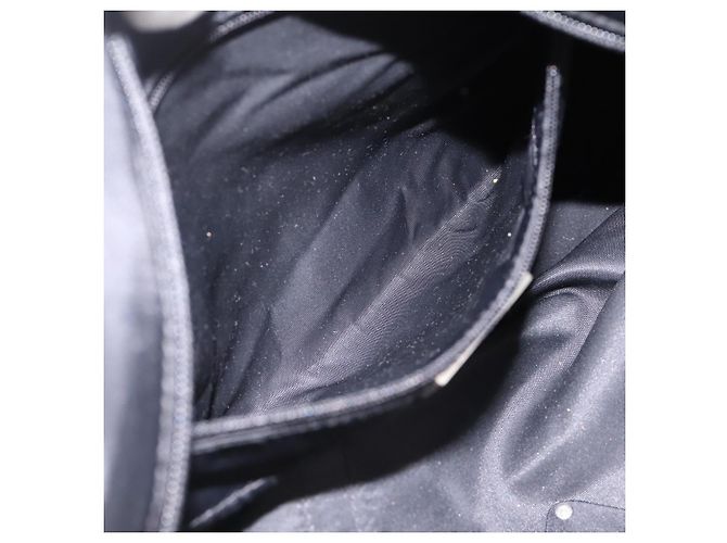 Borsa Tote PRADA Nylon Black Silver Auth mr2834 Nero Argento - vista 22
