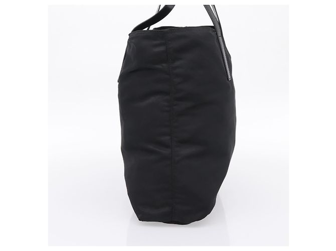 Borsa Tote PRADA Nylon Black Silver Auth mr2834 Nero Argento - vista 3