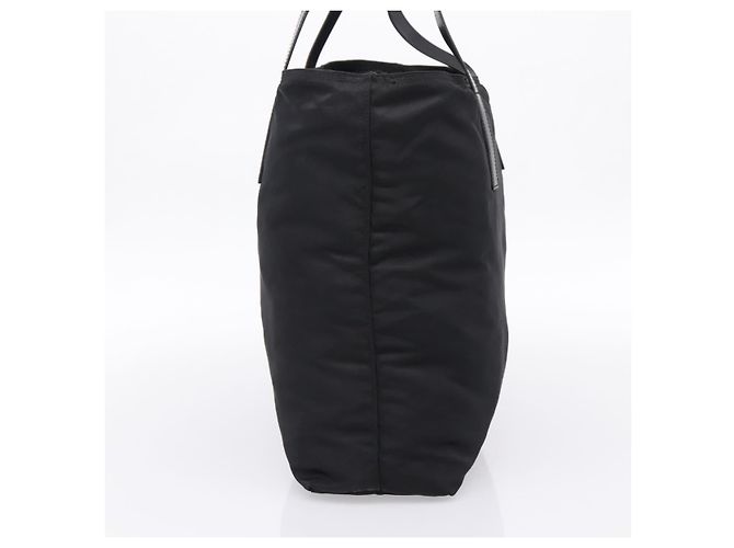Borsa Tote PRADA Nylon Black Silver Auth mr2834 Nero Argento - vista 4