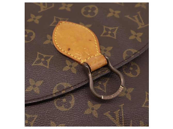 LOUIS VUITTON Monogram Saint Cloud GM Shoulder Bag M51242 LV Auth BA15201 Monogramma - vista 19