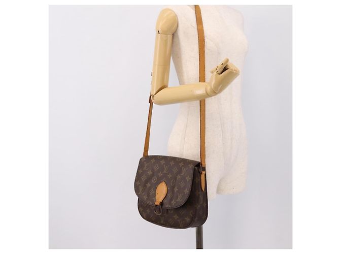 LOUIS VUITTON Monogram Saint Cloud GM Shoulder Bag M51242 LV Auth BA15201 Monogramma - vista 26