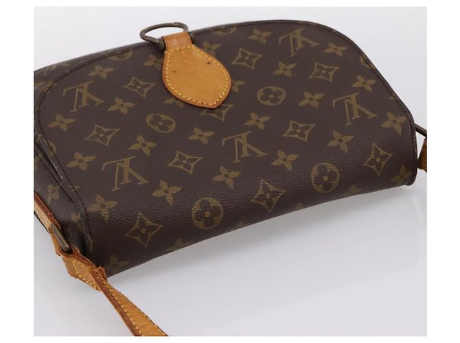 LOUIS VUITTON Monogram Saint Cloud GM Shoulder Bag M51242 LV Auth BA15201 Monogramma - vista 6