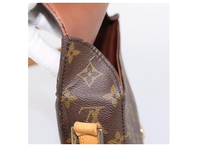 LOUIS VUITTON Monogram Saint Cloud GM Shoulder Bag M51242 LV Auth BA15201 Monogramma - vista 8
