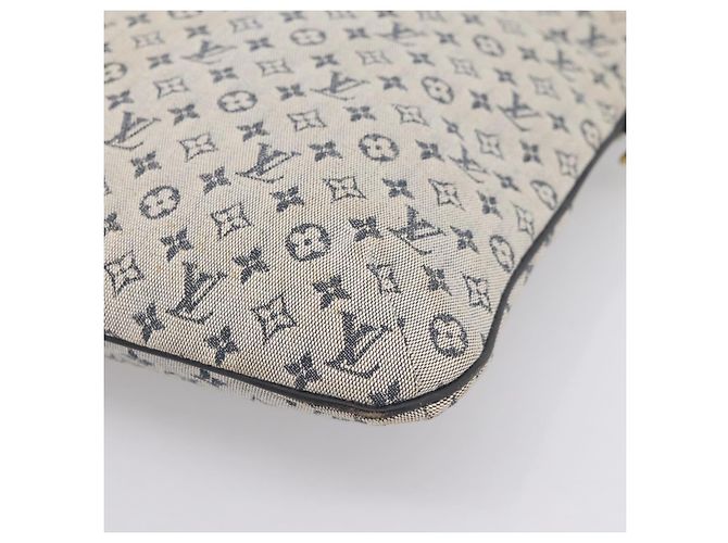 LOUIS VUITTON Monogram Mini Franoise Tote Bag 2way Blue M92208 LV Auth BA14979 - vista 15