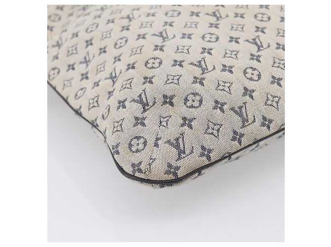 LOUIS VUITTON Monogram Mini Franoise Tote Bag 2way Blue M92208 LV Auth BA14979 - vista 16