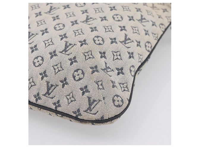 LOUIS VUITTON Monogram Mini Franoise Tote Bag 2way Blue M92208 LV Auth BA14979 - vista 17