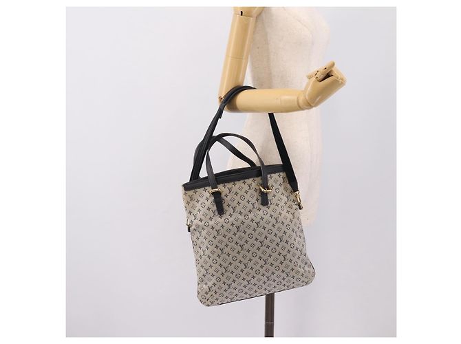 LOUIS VUITTON Monogram Mini Franoise Tote Bag 2way Blue M92208 LV Auth BA14979 - vista 23