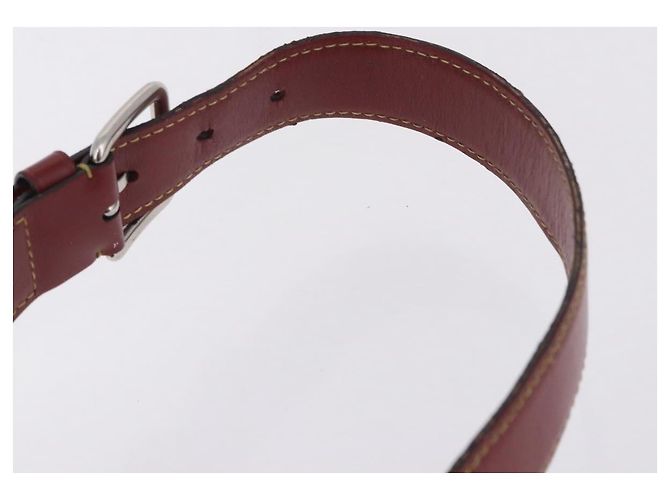 LOUIS VUITTON Epi Twist Bucket Shoulder Bag Red Silver M52927 LV Auth 196905 Argento Rosso - vista 14