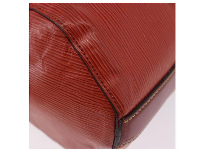 LOUIS VUITTON Epi Twist Bucket Shoulder Bag Red Silver M52927 LV Auth 196905 Argento Rosso - vista 16