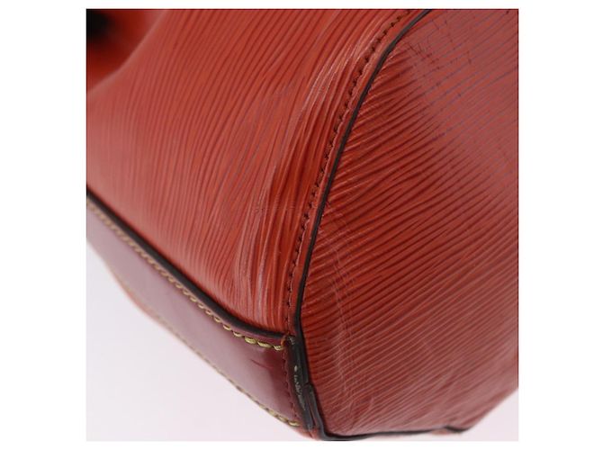 LOUIS VUITTON Epi Twist Bucket Shoulder Bag Red Silver M52927 LV Auth 196905 Argento Rosso - vista 17