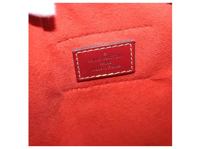 LOUIS VUITTON Epi Twist Bucket Shoulder Bag Red Silver M52927 LV Auth 196905 Argento Rosso - vista 21