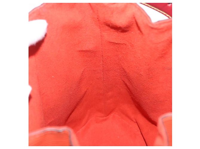 LOUIS VUITTON Epi Twist Bucket Shoulder Bag Red Silver M52927 LV Auth 196905 Argento Rosso - vista 23