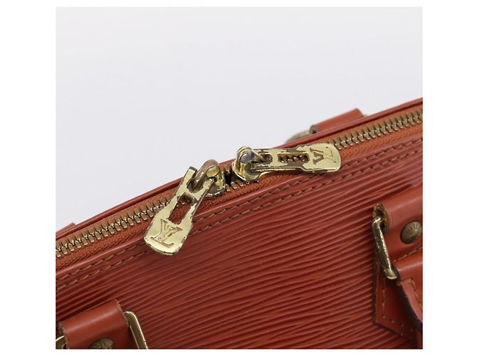 Borsa a mano LOUIS VUITTON Epi Alma Brown M52143 LV Auth 196190 Marrone - vista 10