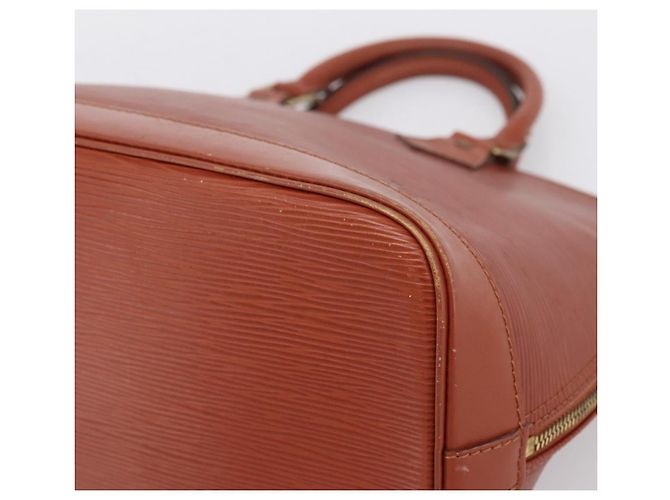 Borsa a mano LOUIS VUITTON Epi Alma Brown M52143 LV Auth 196190 Marrone - vista 14