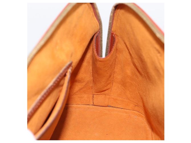 Borsa a mano LOUIS VUITTON Epi Alma Brown M52143 LV Auth 196190 Marrone - vista 18
