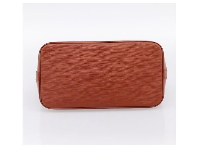 Borsa a mano LOUIS VUITTON Epi Alma Brown M52143 LV Auth 196190 Marrone - vista 5