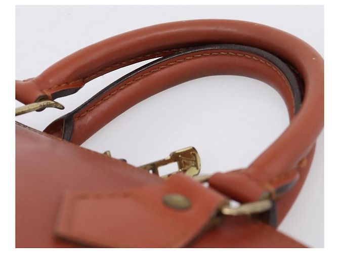 Borsa a mano LOUIS VUITTON Epi Alma Brown M52143 LV Auth 196190 Marrone - vista 8