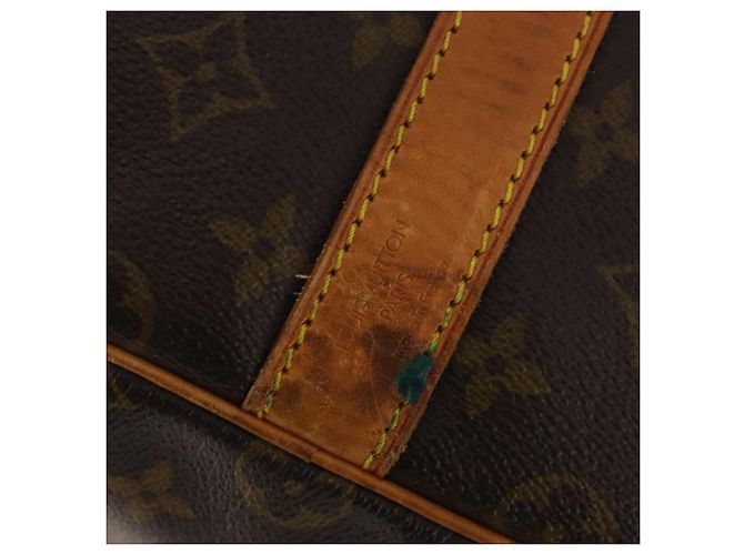 LOUIS VUITTON Monogram Keepall Bandouliere 55 Boston Bag M41414 LV Auth ep15610A Monogramma - vista 10