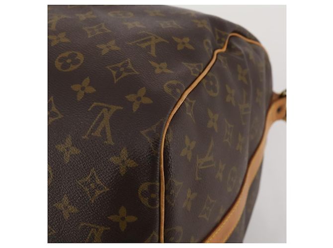 LOUIS VUITTON Monogram Keepall Bandouliere 55 Boston Bag M41414 LV Auth ep15610A Monogramma - vista 18