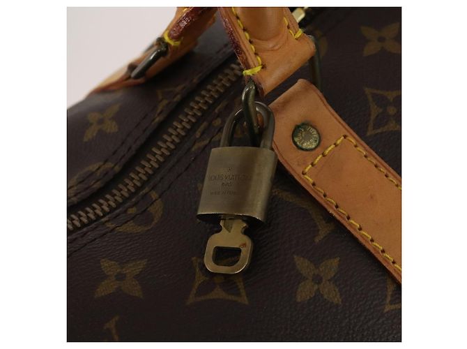 LOUIS VUITTON Monogram Keepall Bandouliere 55 Boston Bag M41414 LV Auth ep15610A Monogramma - vista 21