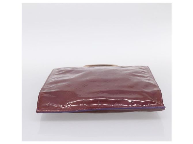 Borsa Tote LOUIS VUITTON Monogram Vernis Stanton Purple Viole M91079 Auth 197210 Porpora - vista 5