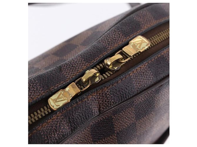 Bolso de hombro LOUIS VUITTON Damier Ebene Ipanema GM N51292 LV Auth 198334 - vista 10