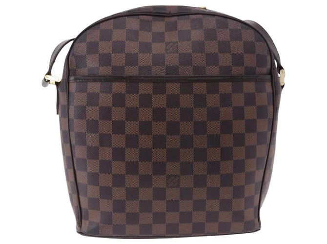 Bolso de hombro LOUIS VUITTON Damier Ebene Ipanema GM N51292 LV Auth 198334 - vista 13
