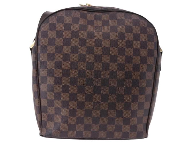 Bolso de hombro LOUIS VUITTON Damier Ebene Ipanema GM N51292 LV Auth 198334 - vista 2
