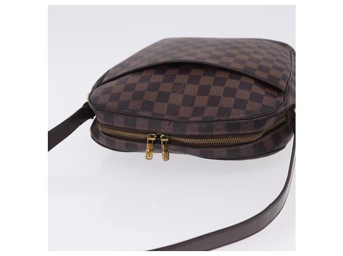 Bolso de hombro LOUIS VUITTON Damier Ebene Ipanema GM N51292 LV Auth 198334 - vista 6
