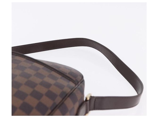 Bolso de hombro LOUIS VUITTON Damier Ebene Ipanema GM N51292 LV Auth 198334 - vista 9