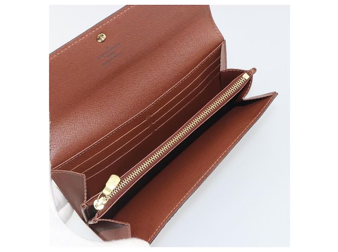 LOUIS VUITTON Monogram Portefeuille Sarah Long Wallet M61734 LV Auth 197559 Monogramma - vista 10