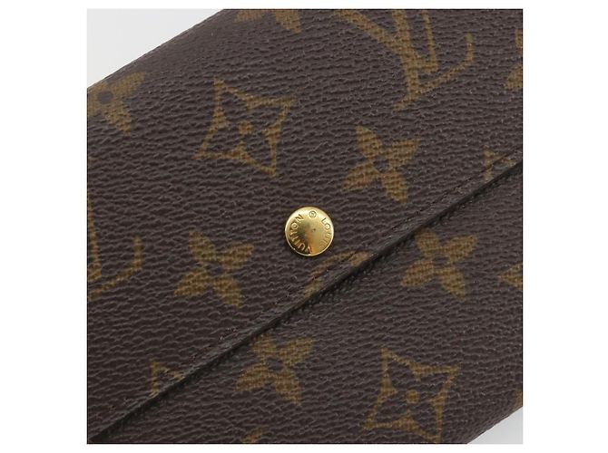 LOUIS VUITTON Monogram Portefeuille Sarah Long Wallet M61734 LV Auth 197559 Monogramma - vista 17