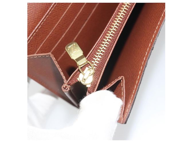LOUIS VUITTON Monogram Portefeuille Sarah Long Wallet M61734 LV Auth 197559 Monogramma - vista 22