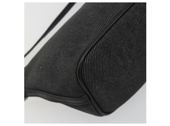 Pouch Accessori GUCCI Canvas Black Silver 07198 Auth 195449 Nero Argento - vista 15