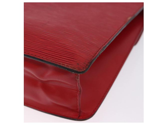 Borsa a mano LOUIS VUITTON Epi Monceau 28 Rossa M40783 LV Auth 197039 Rosso - vista 18