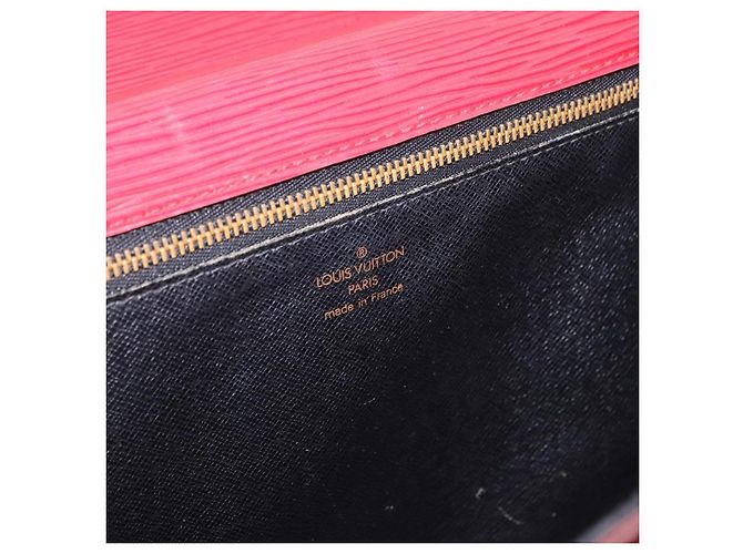 Borsa a mano LOUIS VUITTON Epi Monceau 28 Rossa M40783 LV Auth 197039 Rosso - vista 22